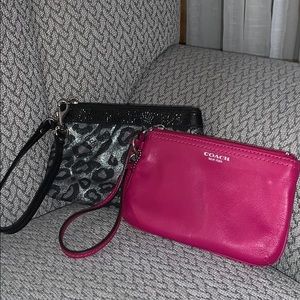 Coach wristlet COMBO!